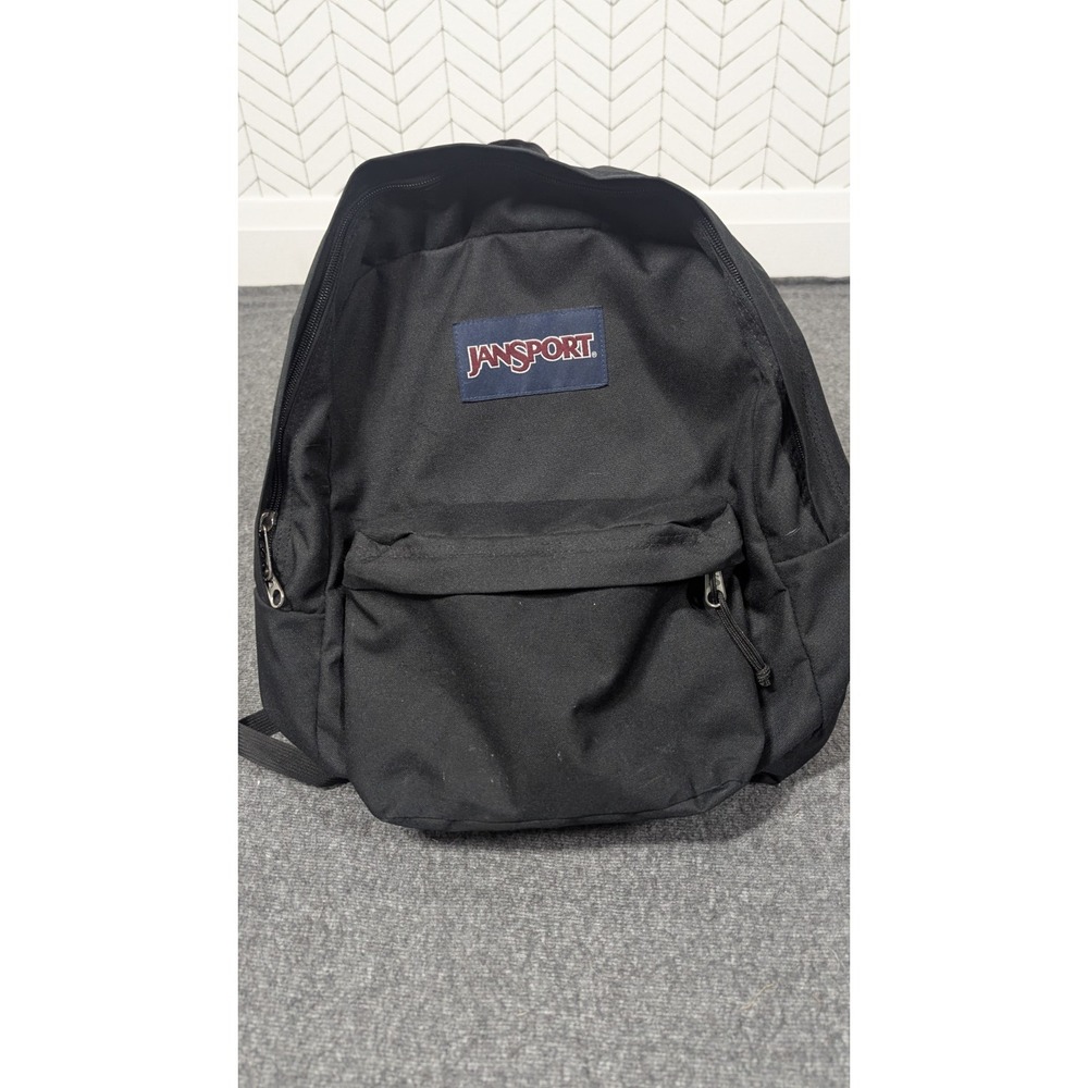 Jansport‎ Backpack Superbreak One Black Durable Lightweight School Daypack